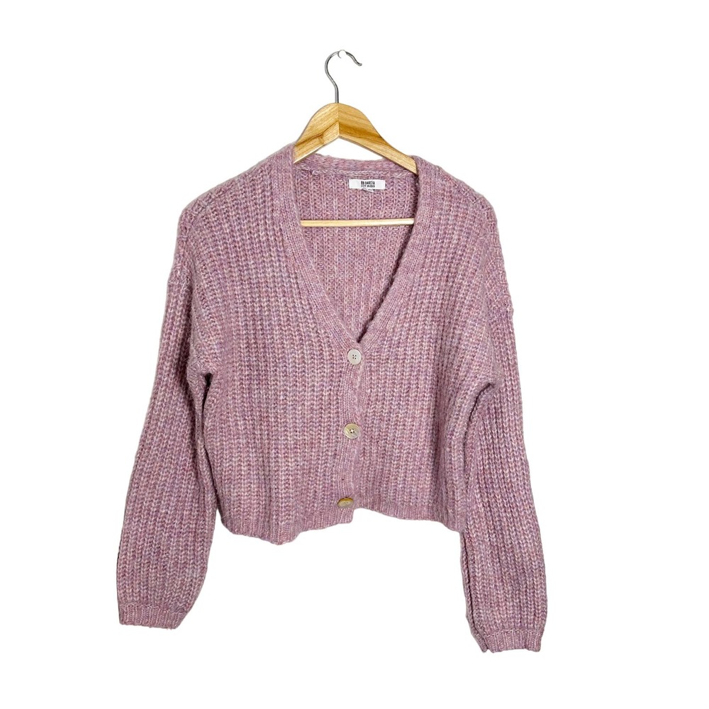 BB Dakota Women's Cardi All The Time Sweater Wool Blend Cardigan sz XS - Picture 4 of 10